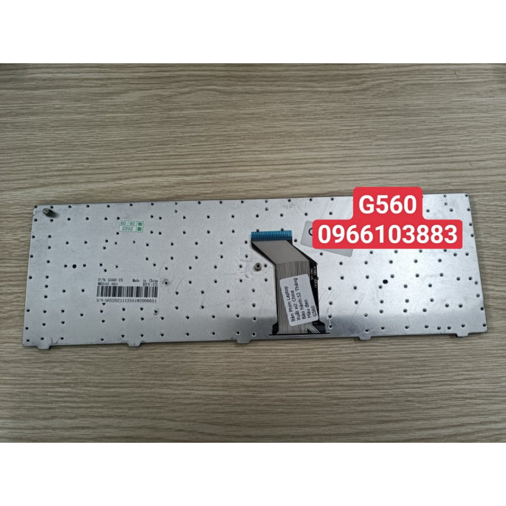 BÀN PHÍM DÀNH CHO LAPTOP LENOVO IdeaPad G560 G565 G560A G565A NEW