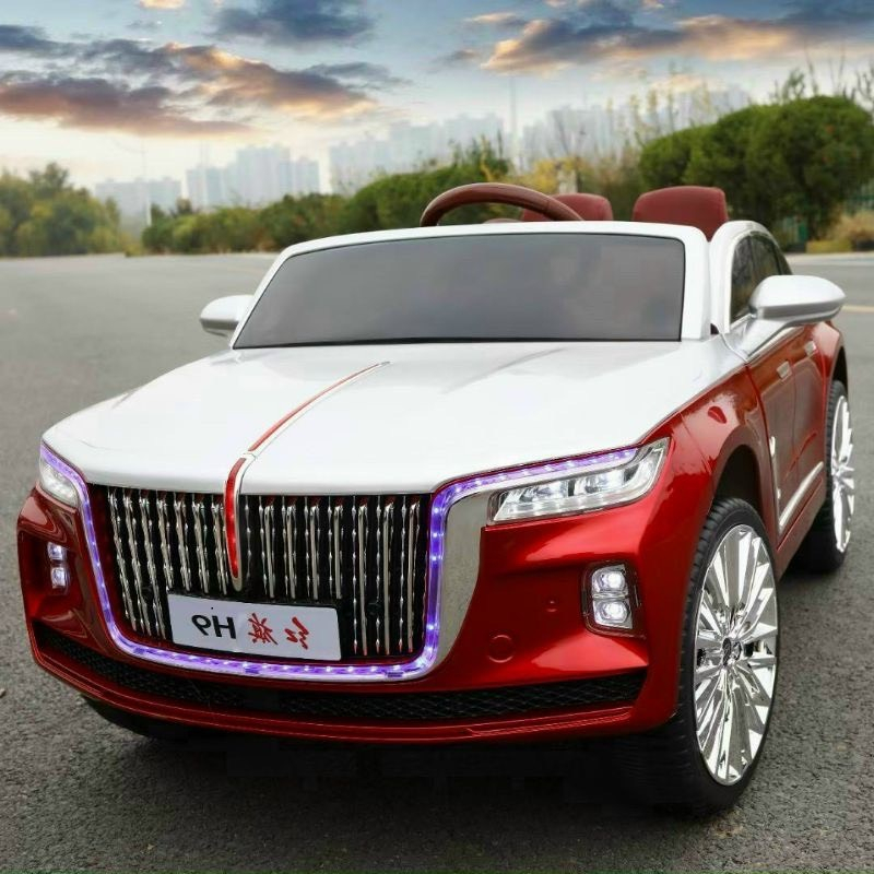 Ô Tô Điện Trẻ Em Hồng Kỳ H9 , 4 động cơ (Đen+Đỏ+Tím).