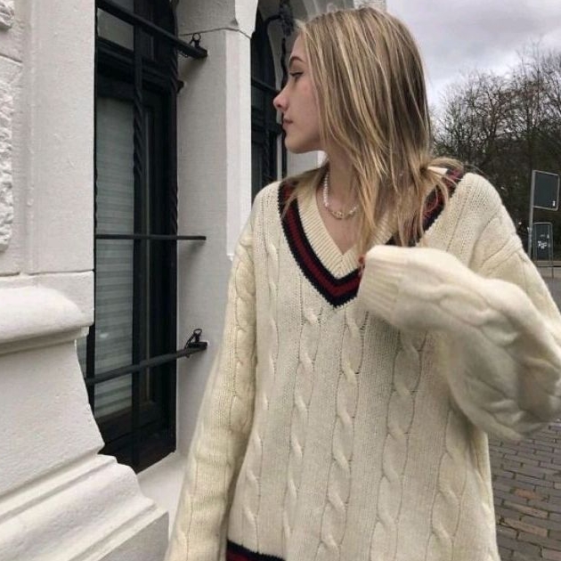 Áo Len hoodie cơ bản Brandy Melville