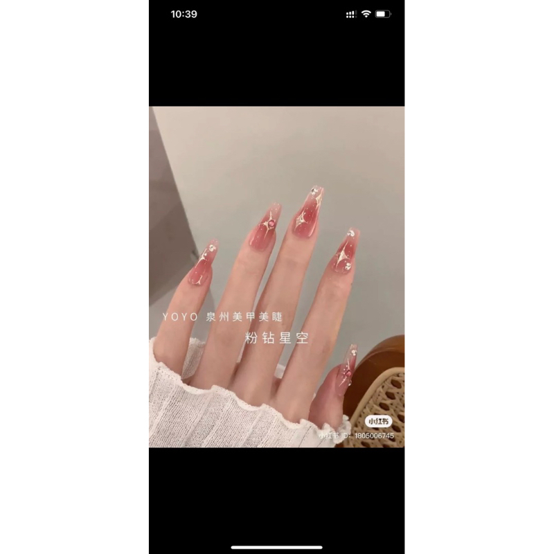 Nail box thiết kế theo mẫu khách gửi