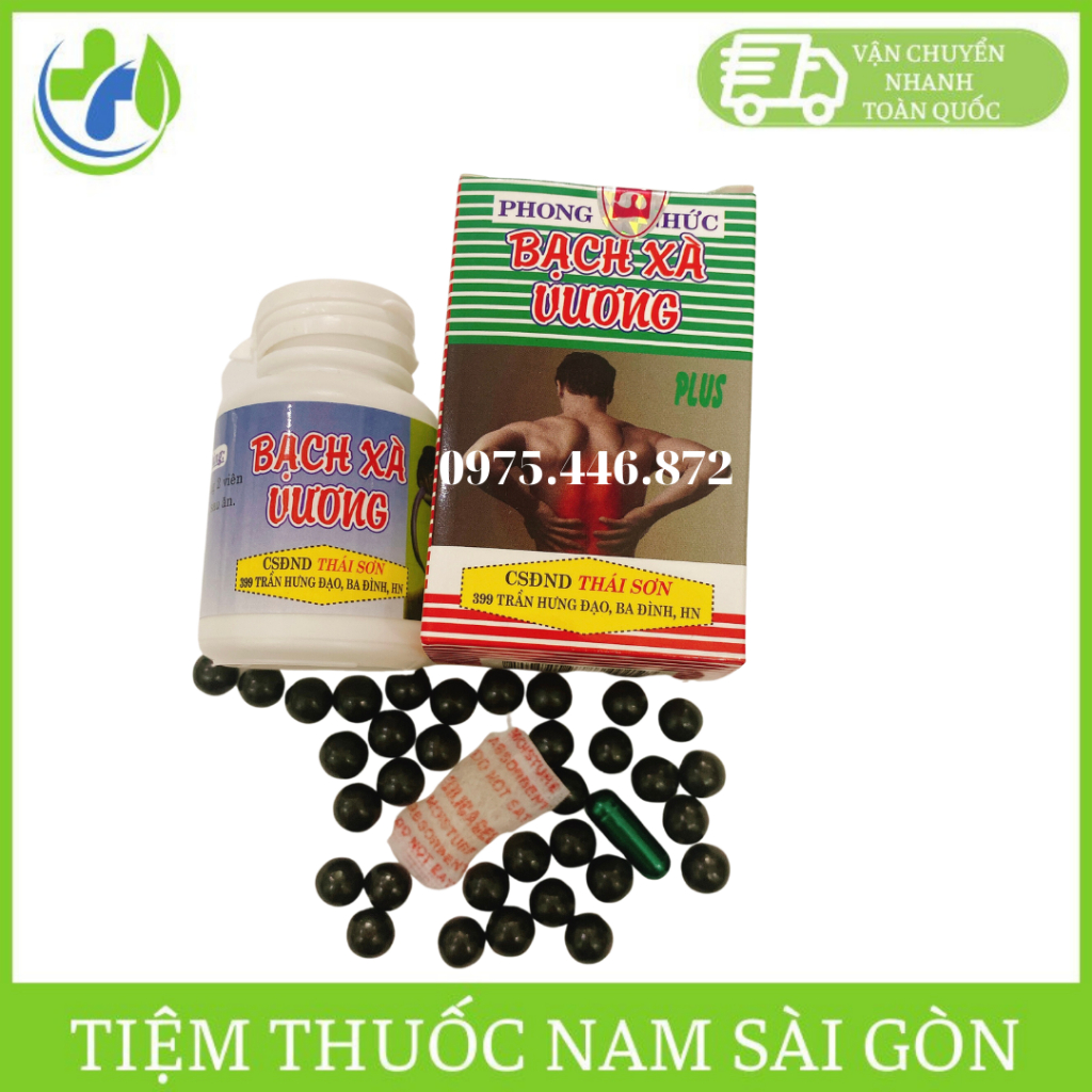 Phong Tê Nhức Bạch Xà Vương PLUS. Hỗ Trợ người đau mỏi xương khớp, Vai gáy