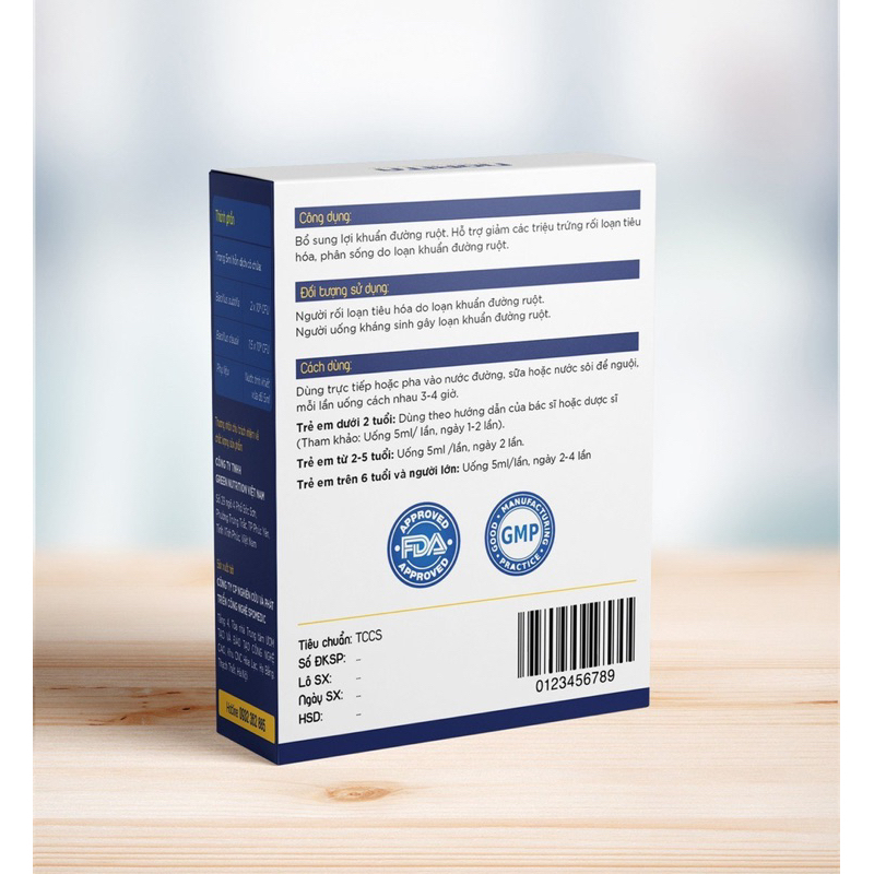 Men Vi Sinh Norita Cải Thiện Táo Bón Cho Bé 15 ống/hộp