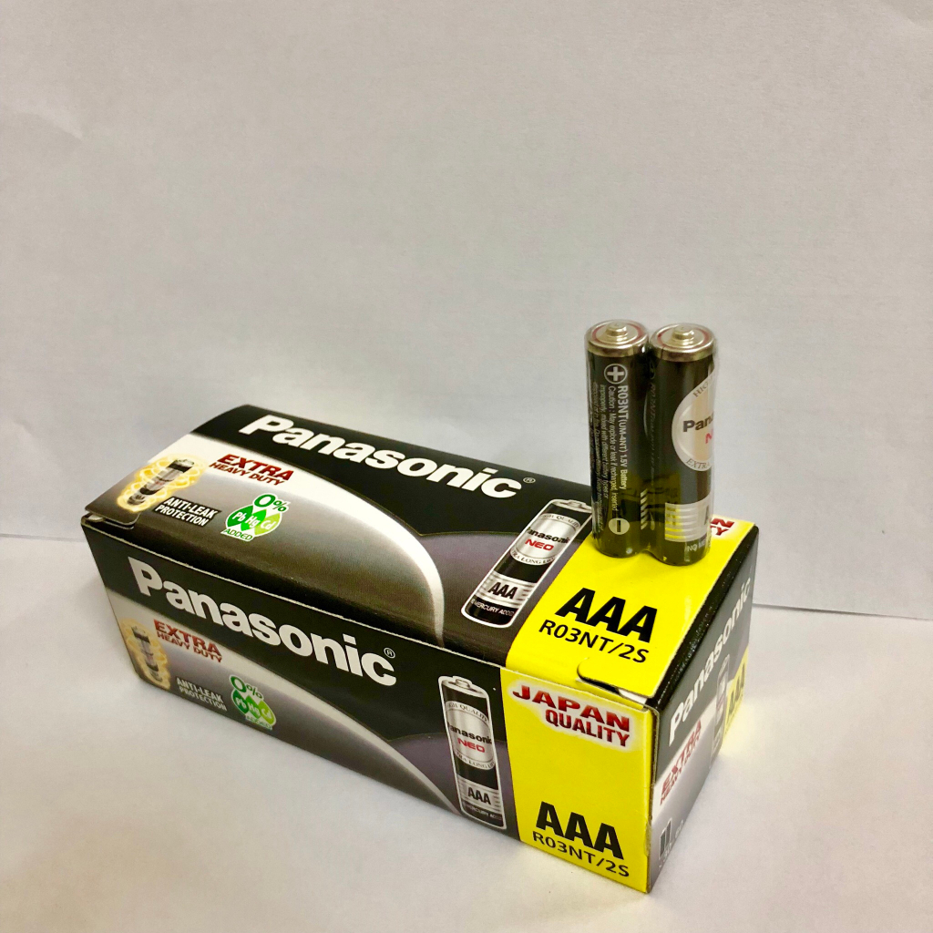 Hộp 60 viên pin AAA Panasonic Neo R03NT Carbon 1.5V - Hàng chính hãng