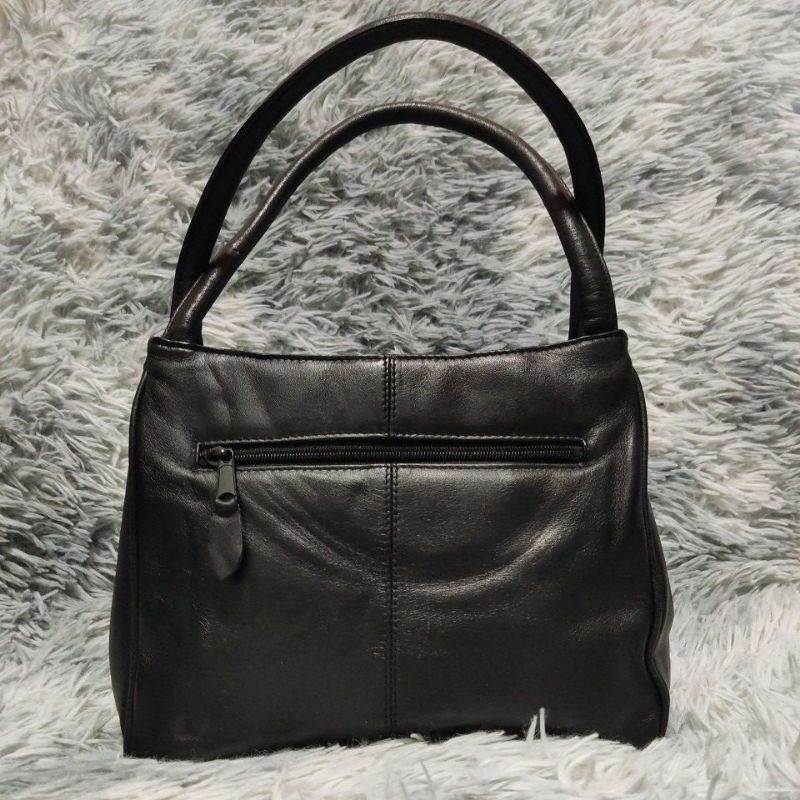 Dự tiệc M30 túi si hiệu Nhật da bò thật 25cmx20cmx5cm