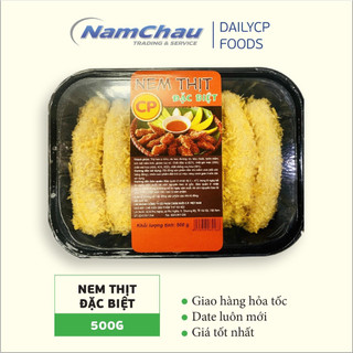 Nem thịt đặc biệt CP hộp 500g, chuẩn vị nem chua rán Hà Nội