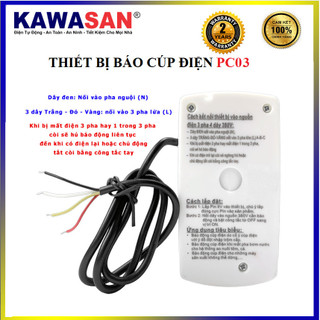 Thiết bị báo động cúp điện 3 pha KW-PC03