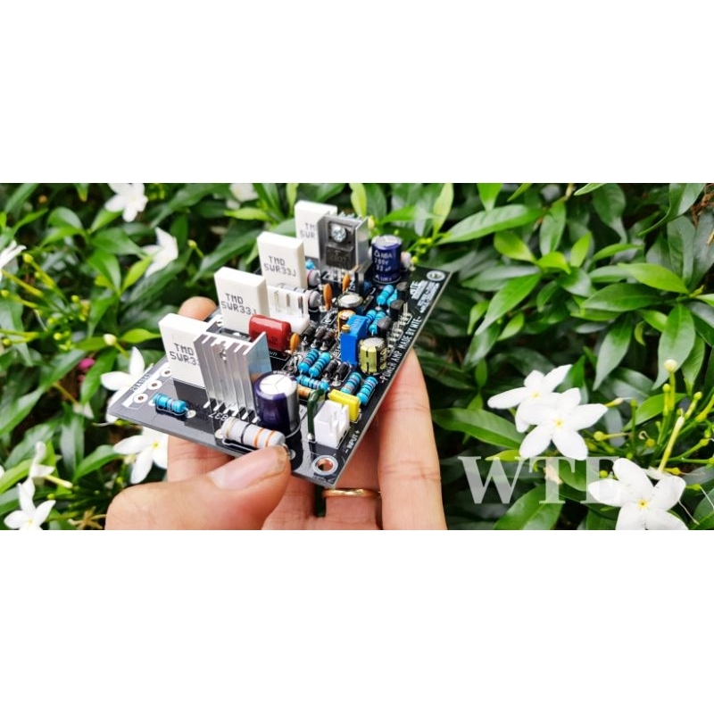 Mạch công suất 4 sò mono bản mini dùng cho âmly