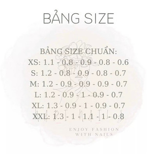 Móng up nailbox xà cừ màu đen cá tính