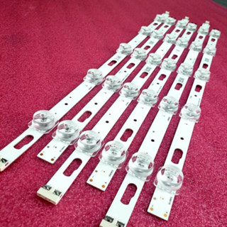 Samsung 43TU8100 - Bộ led 3 dãy (5+5) bóng led vuông cho Tivi Samsung 43TU8100 JL.D430A1330-408AL-M