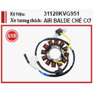 CUỘN DÂY MÁY PHÁT ĐIỆN XE AIRBLADE CHẾ CƠ