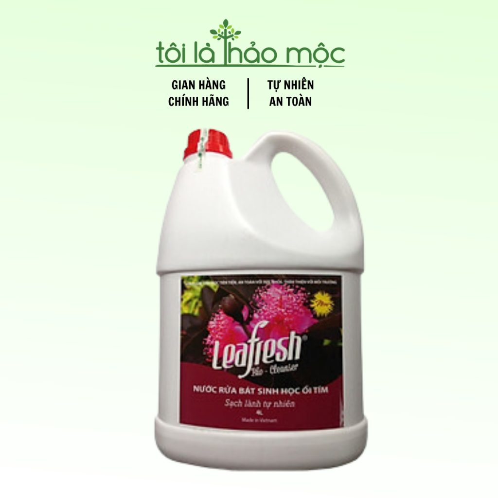 Nước rửa chén sinh học LEAFRESH - BIOCLEANSER 4L