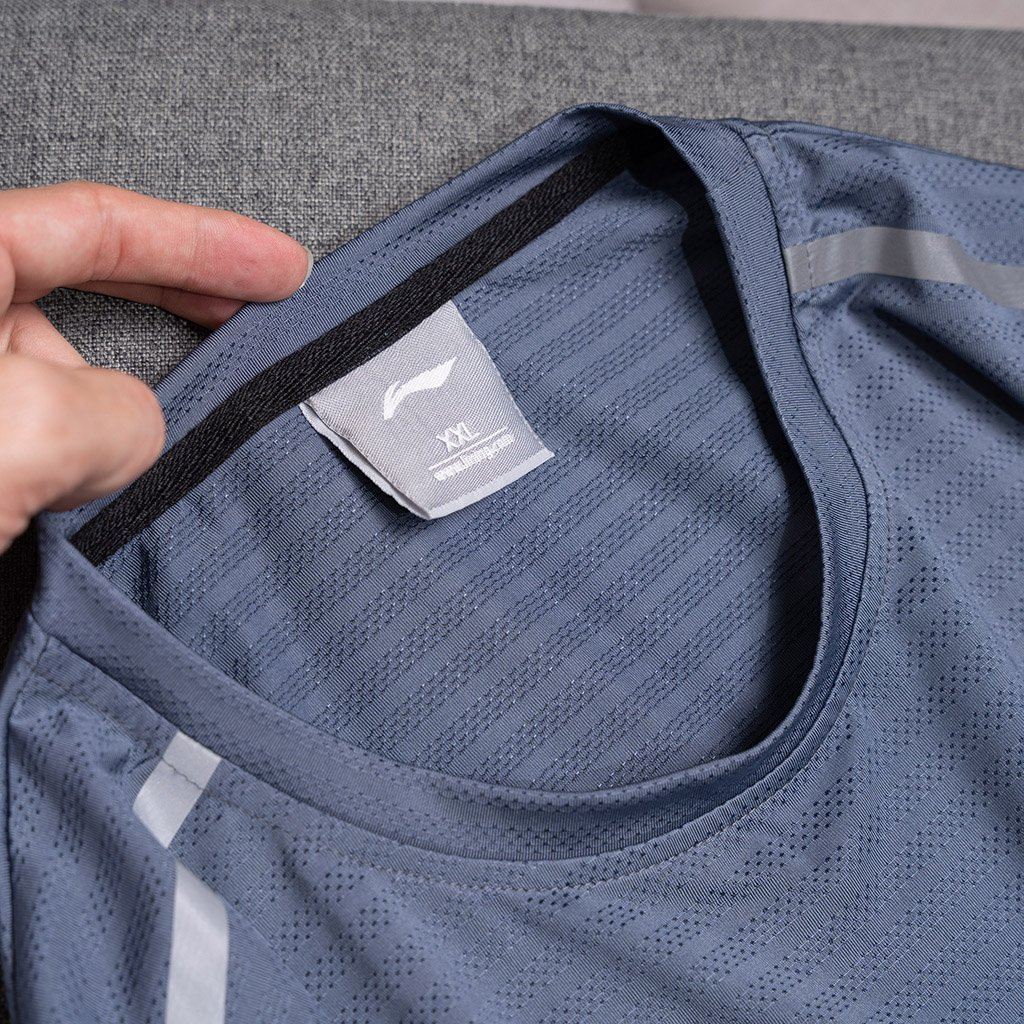 Áo Thể Thao Nam Thun Lạnh Cổ Tròn Tay Ngắn Vải Thông Hơi Thoáng Mát Co Dãn 4 Chiều - C026