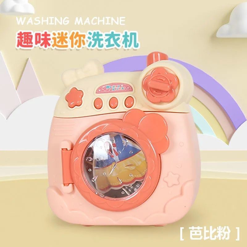 Đồ chơi máy giặt mini và búp bê nhỏ xinh cho bé gái