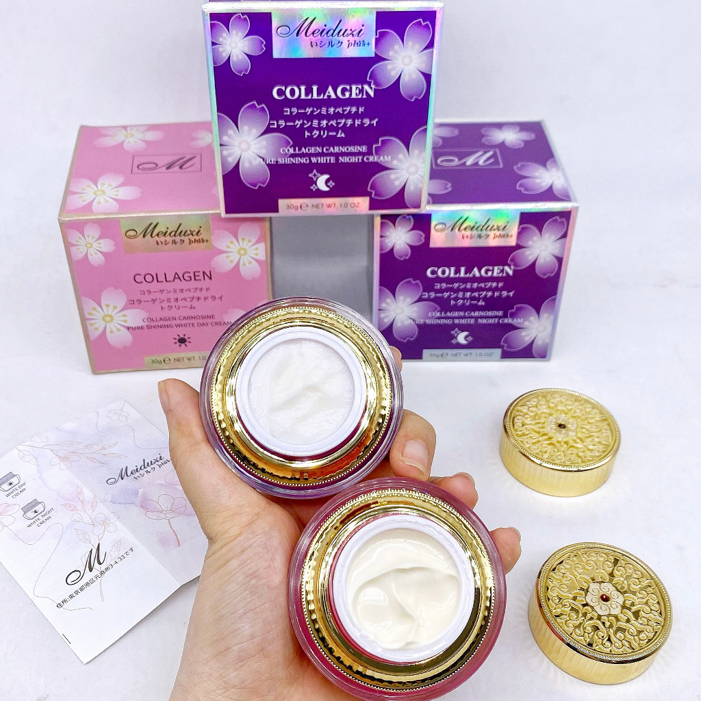 KEM DƯỠNG TRẮNG DA, MỜ THÂM NÁM TÀN NHANG MEIDUZI PLUS COLLAGEN NHẬT BẢN
