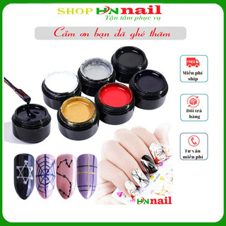 Gel màng nhện trang trí móng làm đẹp nail mi spa phun xăm làm đẹp shop hnnail