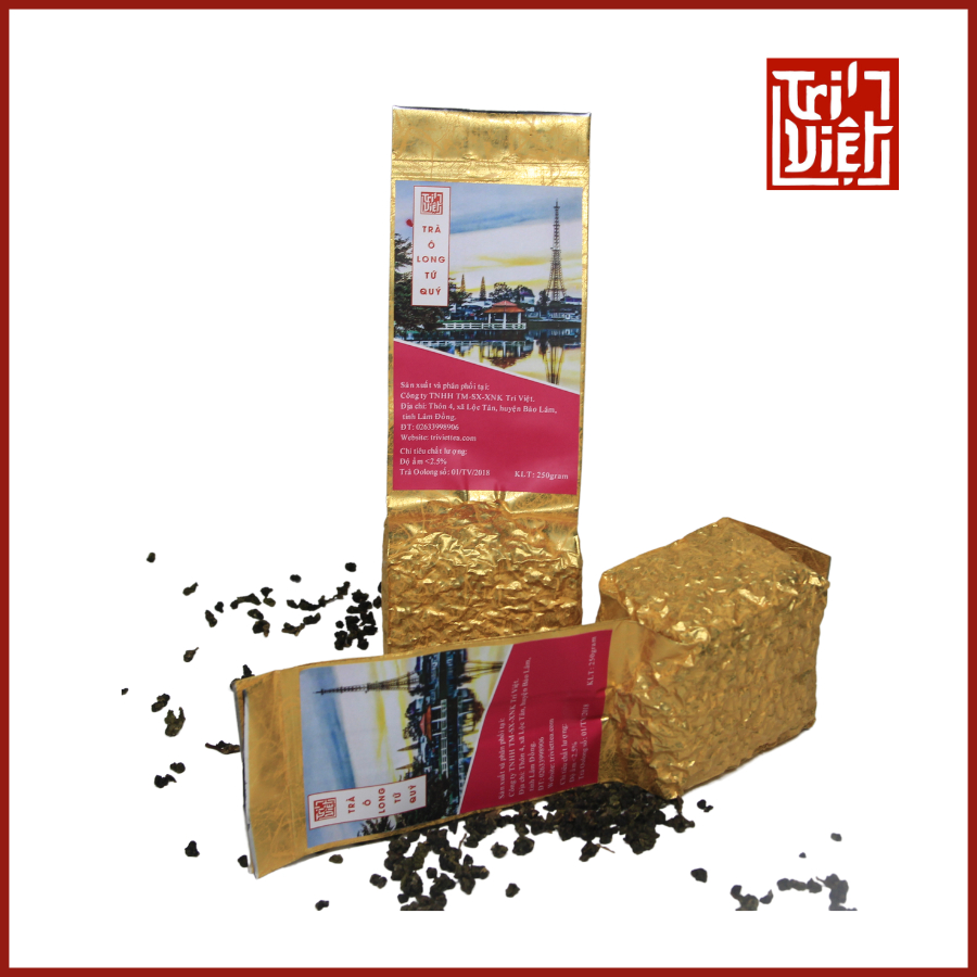 TRÀ Ô LONG TỨ QUÝ GÓI 250G