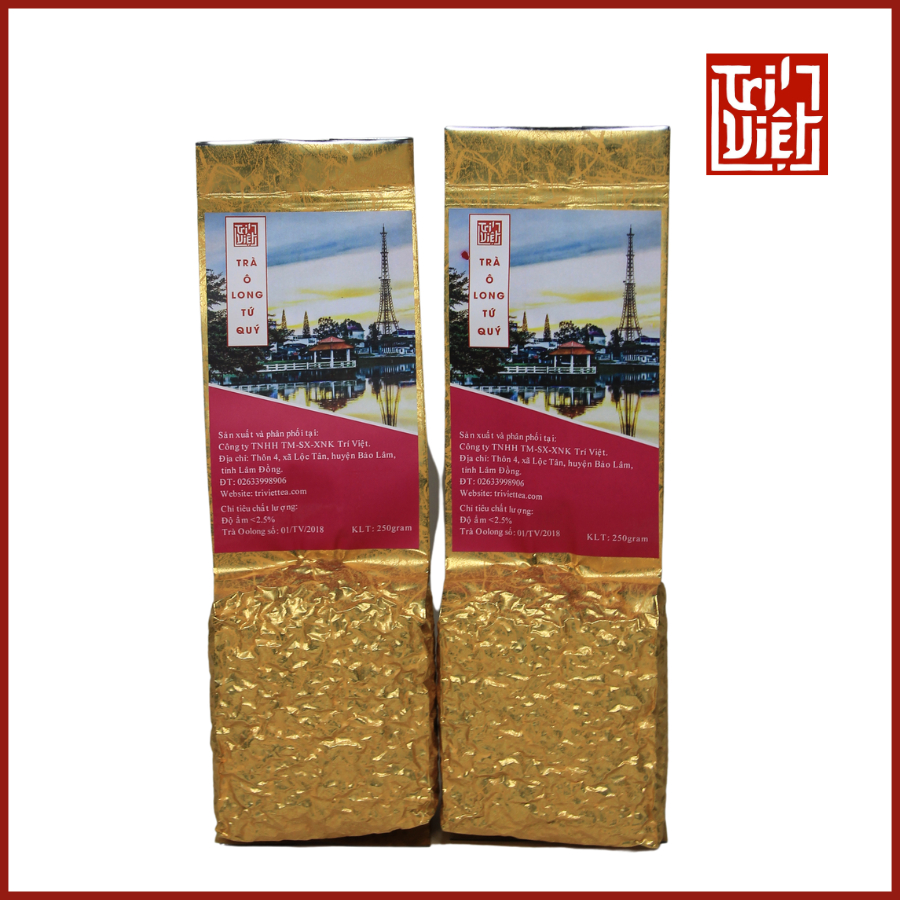 TRÀ Ô LONG TỨ QUÝ GÓI 250G