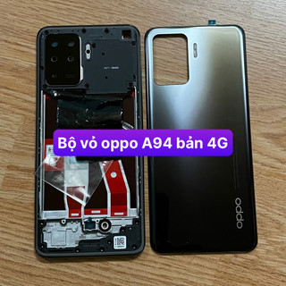 bộ vỏ oppo A94 (4G) kèm khay sim,phím,kính camera
