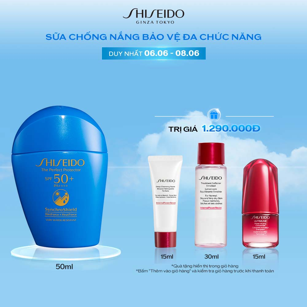  Sữa chống nắng Shiseido GSC The Perfect Protector 50ml