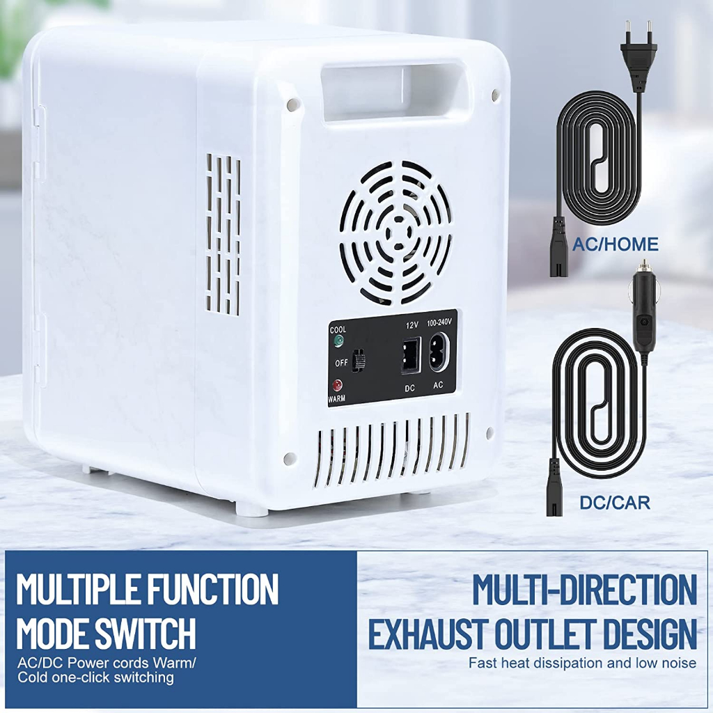 Tủ Lạnh Mini 4L Cho Xe Hơi Văn Phòng Tại Nhà bảo quản mỹ phẩm