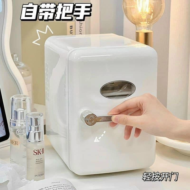 Tủ Lạnh Mini 4L Cho Xe Hơi Văn Phòng Tại Nhà bảo quản mỹ phẩm
