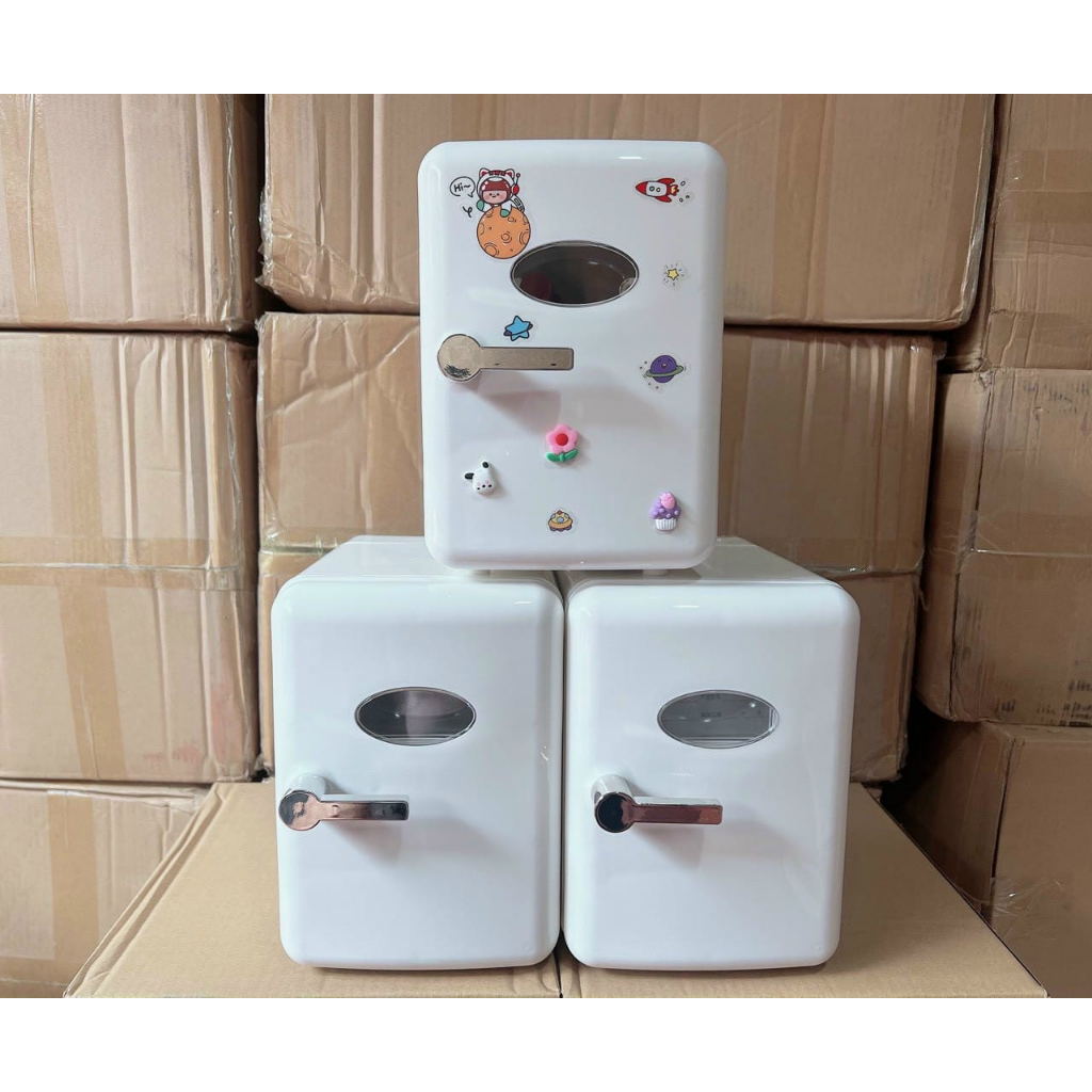 Tủ Lạnh Mini 4L Cho Xe Hơi Văn Phòng Tại Nhà bảo quản mỹ phẩm