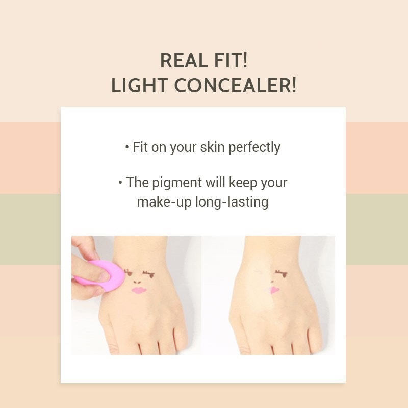 Kem che khuyết điểm chuyên nghiệp nhiều tông màu ETUDE Big Cover Skin Fit Concealer 7g- che quầng thâm mắt