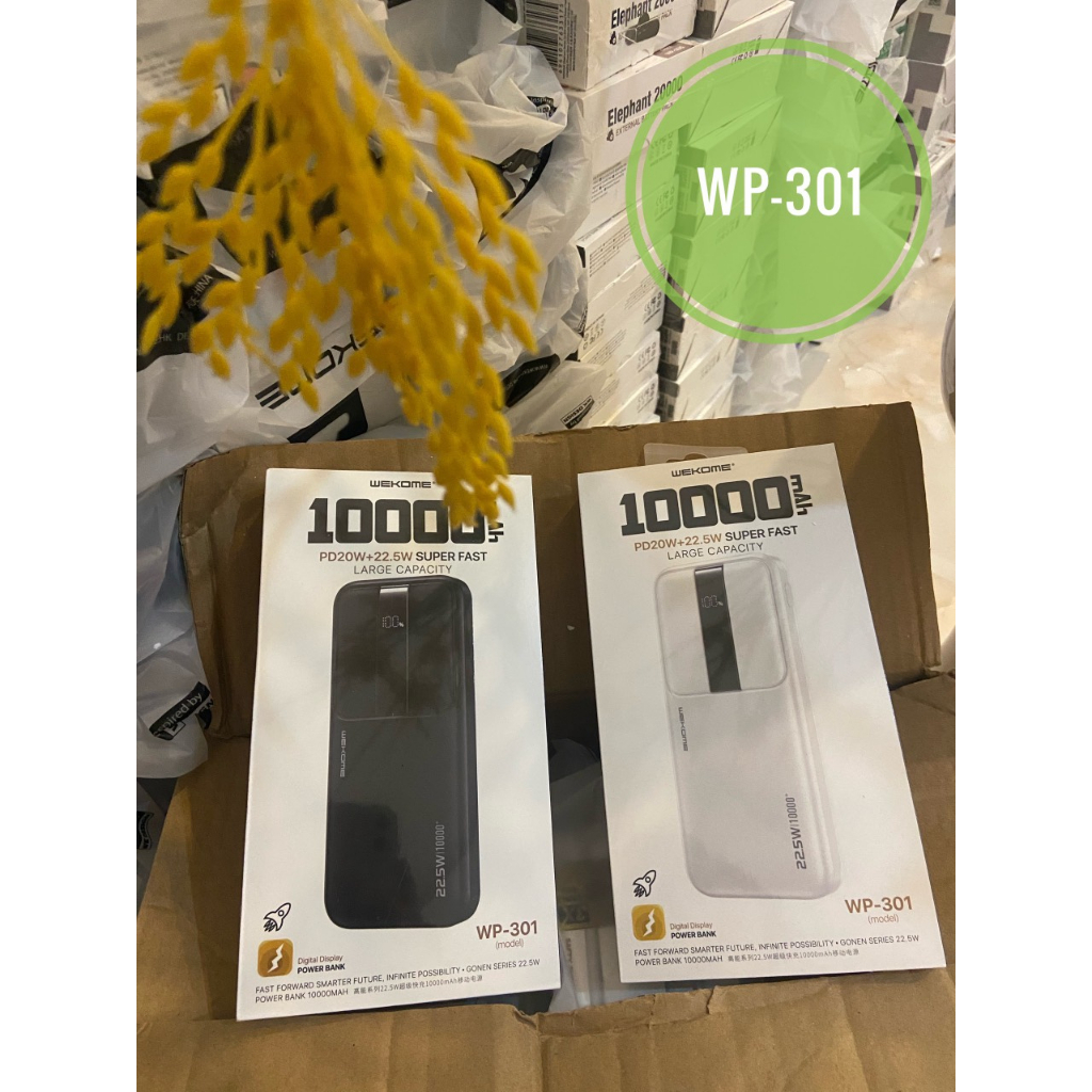 PIN SẠC DỰ PHÒNG WEKOME WP-301