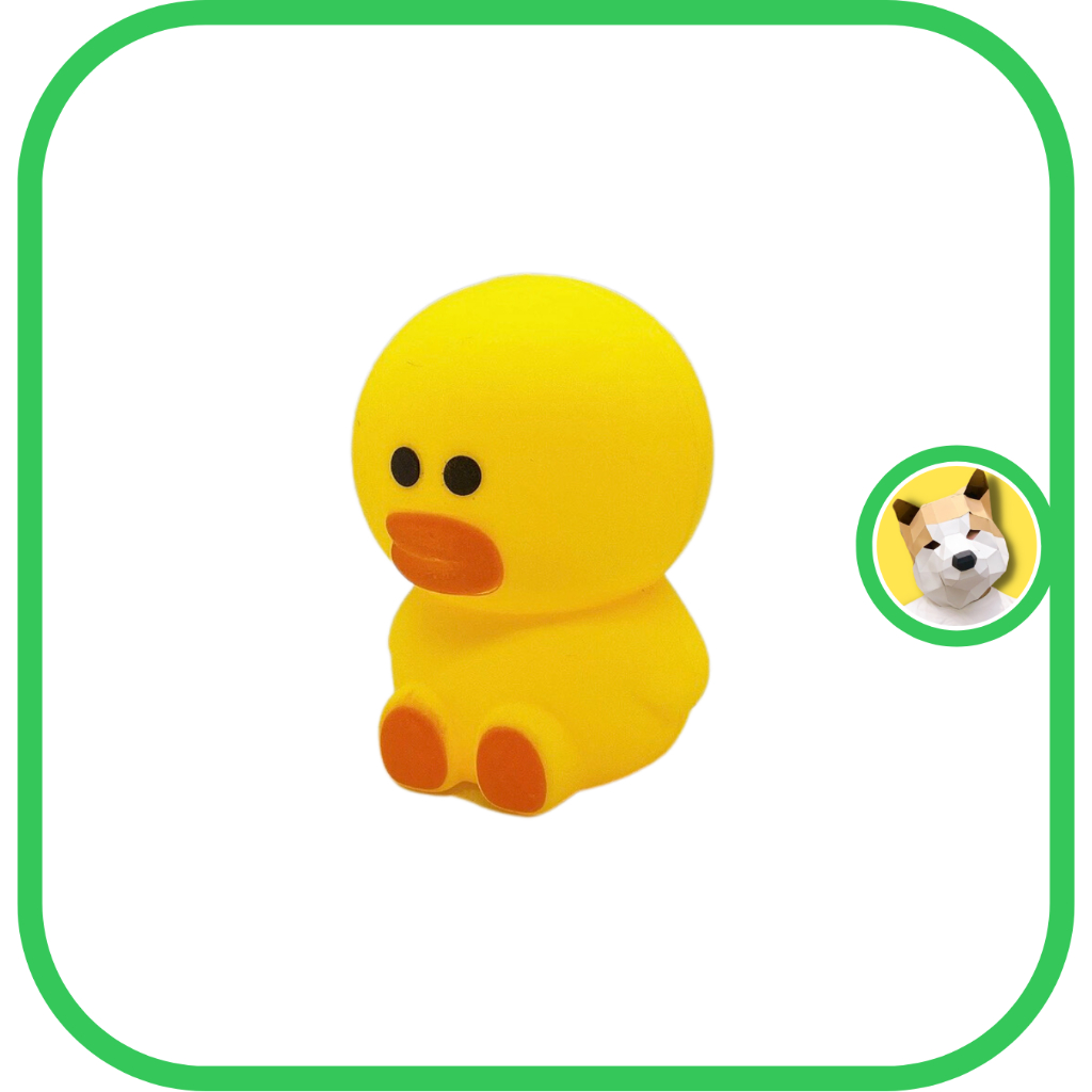 Mô hình Vịt Sally cute vịt vàng dễ thương bằng nhựa Tiệm đồ chơi Beocaz quà tặng trang trí