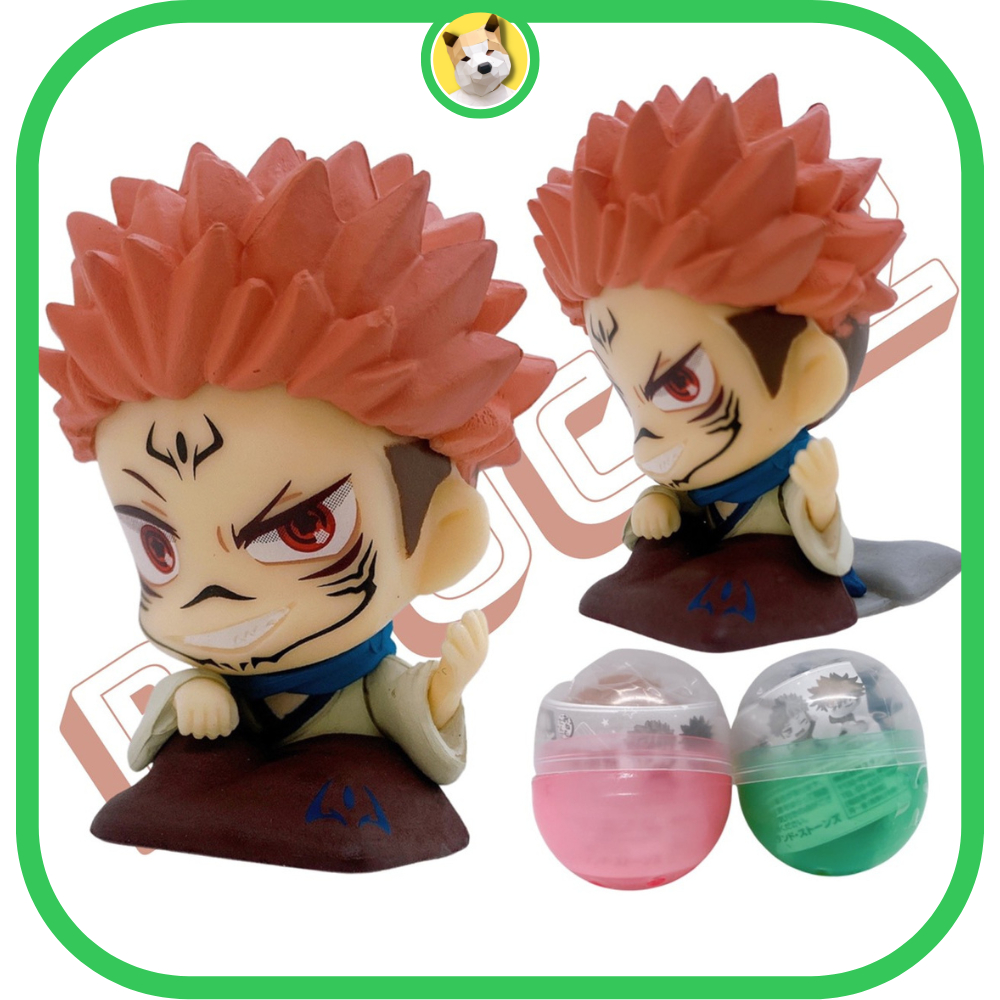 Mô hình Jujutsu Kaisen JJK trứng Gacha Onemutan chính hãng Sleepy Chibi Chú Thuật Hồi Chiến Stastos Beocaz Chính Hãng