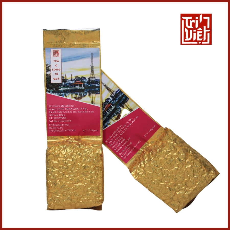 TRÀ Ô LONG TỨ QUÝ GÓI 250G