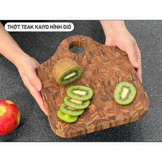 Thớt gỗ Teak đầu cây Kaiyo chính hãng