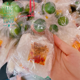 Bánh tráng vò phơi sương sa tế muối hột siêu cay 🌶️