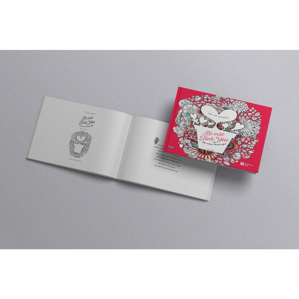 Sách - Tô màu Bí mật tình yêu - MQ
