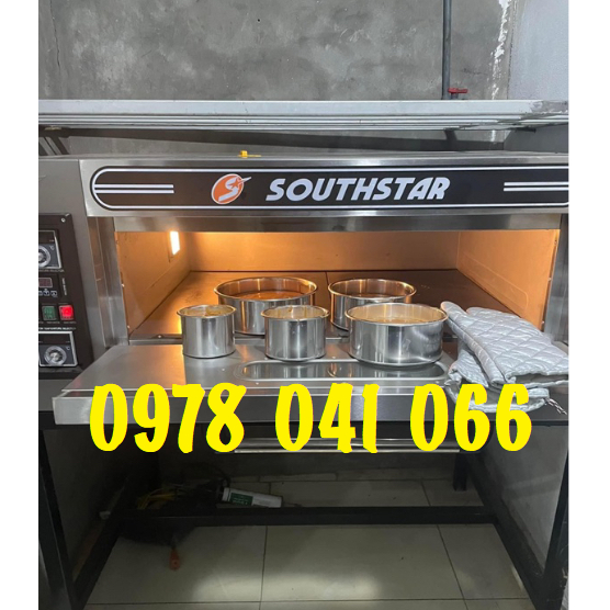 Lò nướng bánh cookie, bánh quy 1 tầng 2 khay Southstar điện 220v gia đình