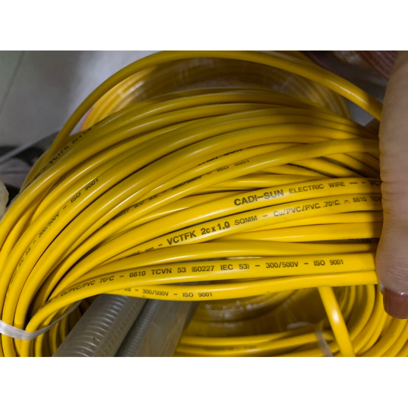 Combo 50m dây 2x2,5 Cadisun Hàng Chính Hãng