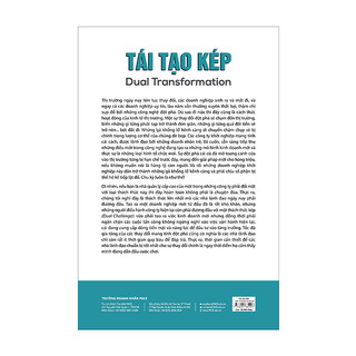 Sách - Tái Tạo Kép (Dual Transformation) - PACE Books
