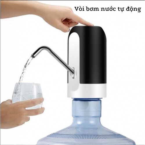 Vòi Bơm Nước Tự Động Có Sạc USB Cho Bình Nước Khoáng / Máy Bơm Nước Tự Động