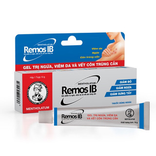 Kem bôi Remos IB: giảm ngứa côn trùng đốt