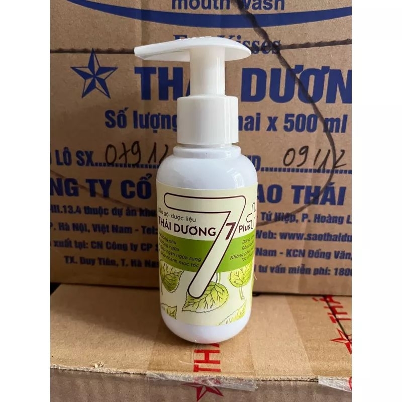 Dầu gội dược liệu Thái Dương 7 plus 100ml