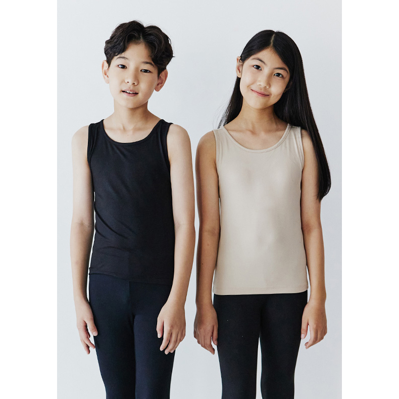 Áo 3 lỗ trẻ em Arbono trơn lửng