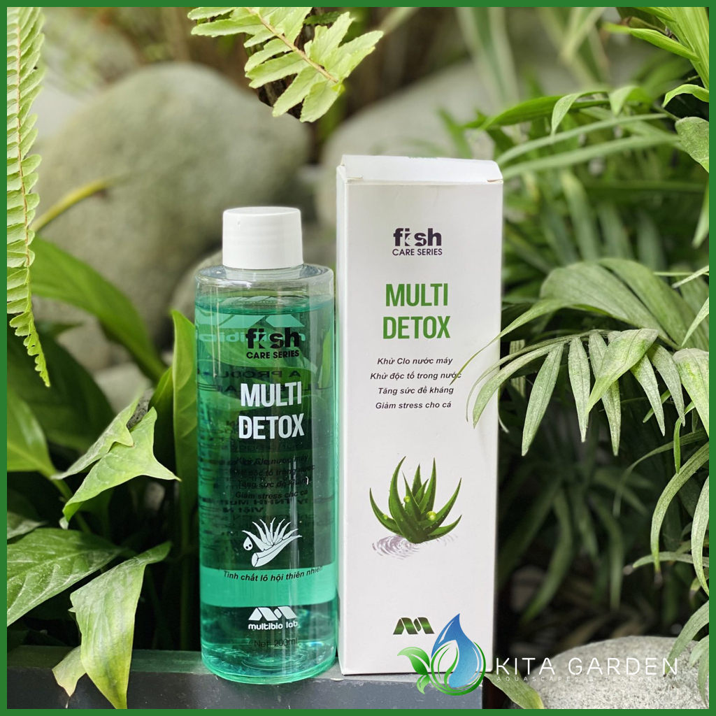Khử độc nước Multi Detox - chai 100ml, 200ml