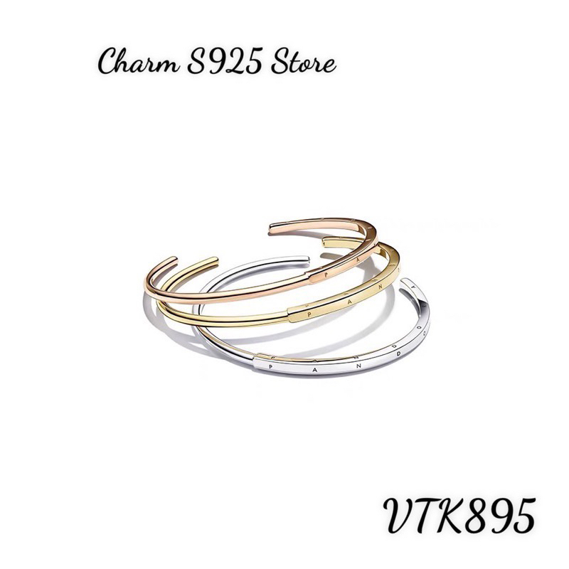 VÒNG TAY PAN ALE KIỀNG C BẠC S925 THUẦN KHIẾT HÀNG CAO CẤP