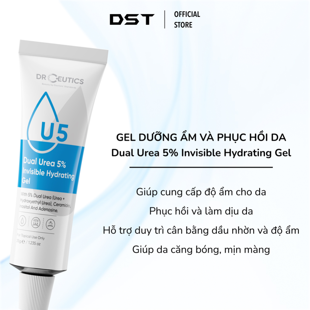 DRCEUTICS Dưỡng Ẩm Và Phục Hồi Da Dual Urea 5%, Dual Urea 10%, Dual Urea 15%