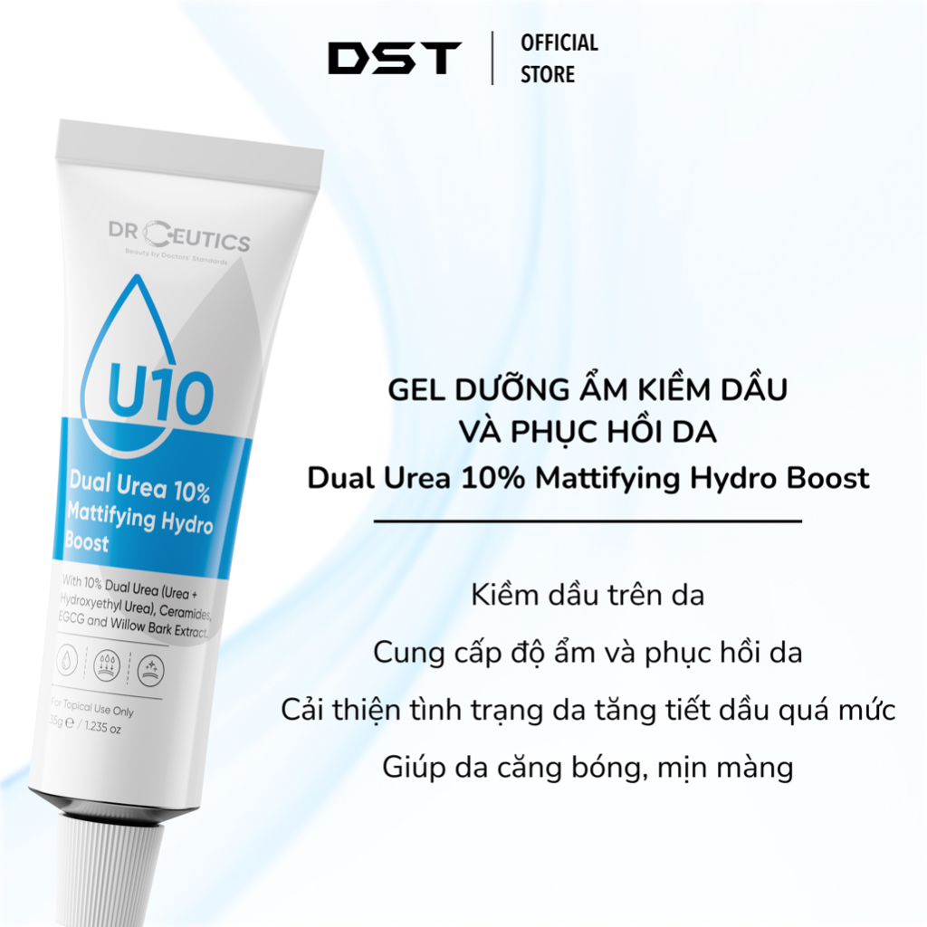 DRCEUTICS Dưỡng Ẩm Và Phục Hồi Da Dual Urea 5%, Dual Urea 10%, Dual Urea 15%