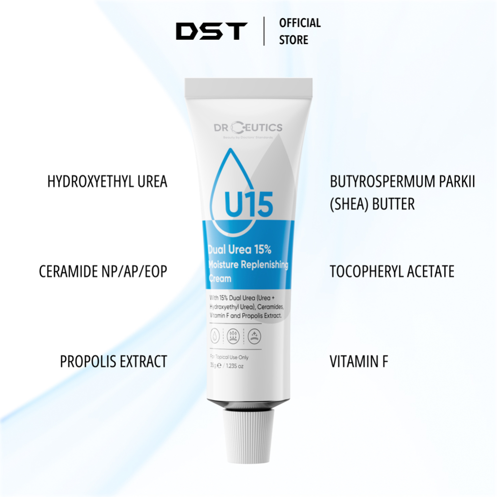 DRCEUTICS Dưỡng Ẩm Và Phục Hồi Da Dual Urea 5%, Dual Urea 10%, Dual Urea 15%