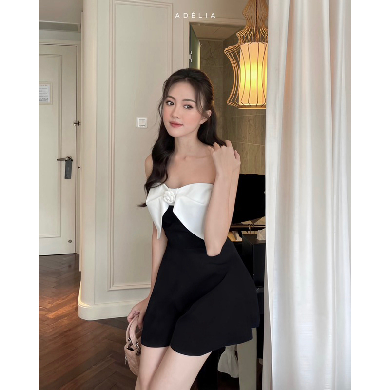 Adélia - Phụ kiện nơ cài áo, thắt lưng, hoa trà tiểu thư