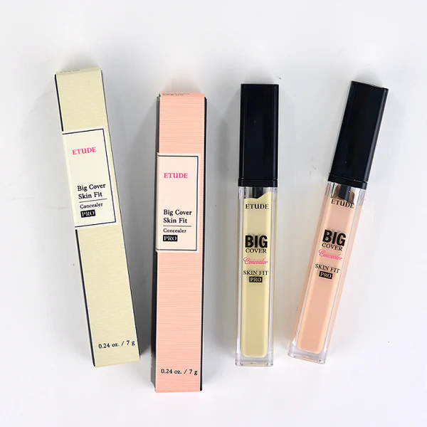 Kem che khuyết điểm chuyên nghiệp nhiều tông màu ETUDE Big Cover Skin Fit Concealer 7g- che quầng thâm mắt
