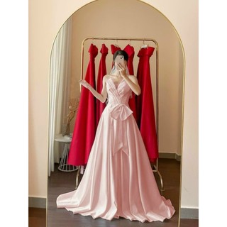 ĐẦM MAXI CUP NƠ EO