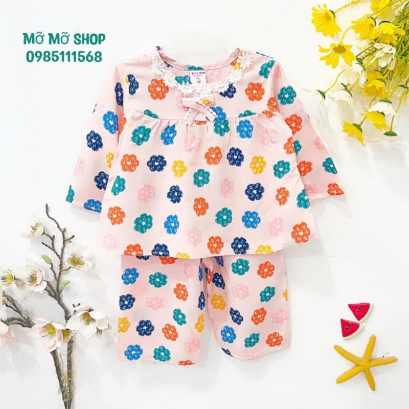 Bộ tole/lanh TDQD bé gái từ 9 - 37kg Link 3